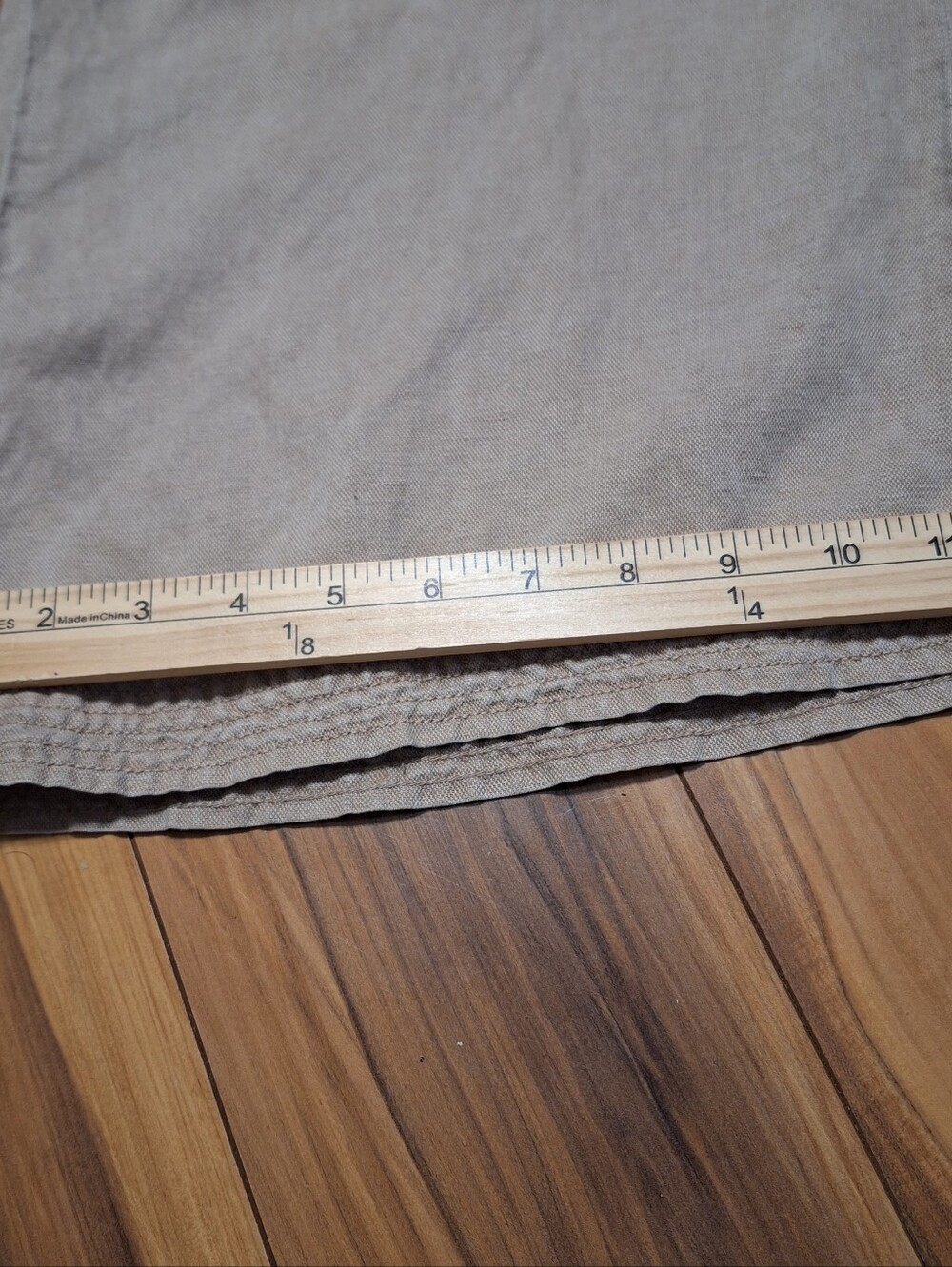 C&C CA Medium Linen Lyocell Crop Wide Leg Pull On Pants Beachy Boho Resort - Picture 7 of 7